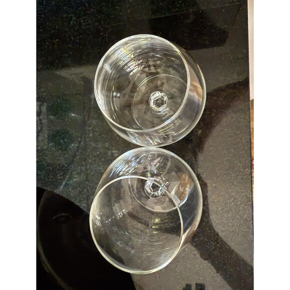 Courvoisier Glasses Brandy Snifter Le Cognac de Napoleon Vintage Set of 2 EUC - Picture 15 of 15